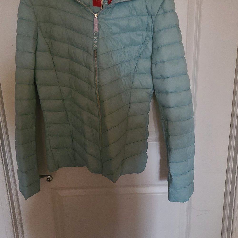Guess brand new medium dust blue jacket